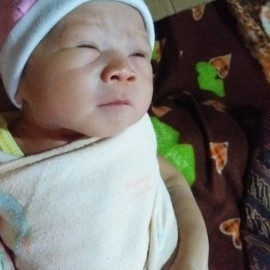 Launching baby boyy