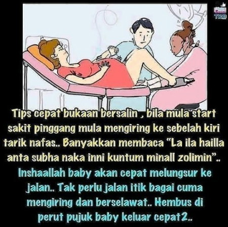 Semoga bermanfaat bumil yang mau lahiran