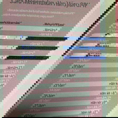 Lps kguguran..doc saran rehat 3m then ni nk on smula.. dh tempoh sesuai x? 

LMP : 30/5/21