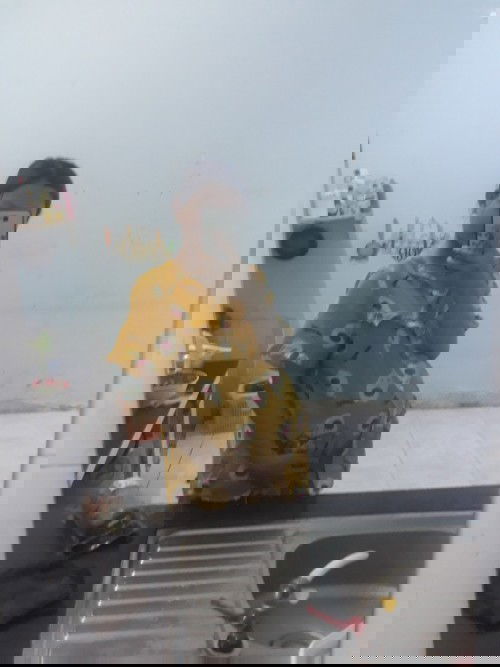 Đi s.a là con gái mà ai nhìn bụng bảo là nhọn giống con trai hết