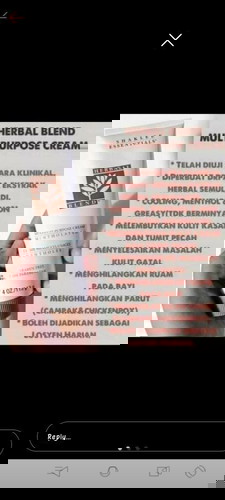 herbal cream