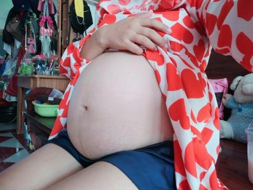 ท้องแบบนี้ ญิ๋ง หลือ ชายค่ะ