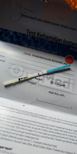 tespek pertama setelah telat haid 6 hari