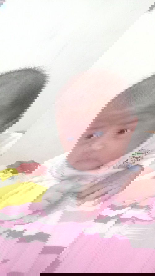 walaupun lahir nya prematur tp perkembangan nya Alhamdulillah