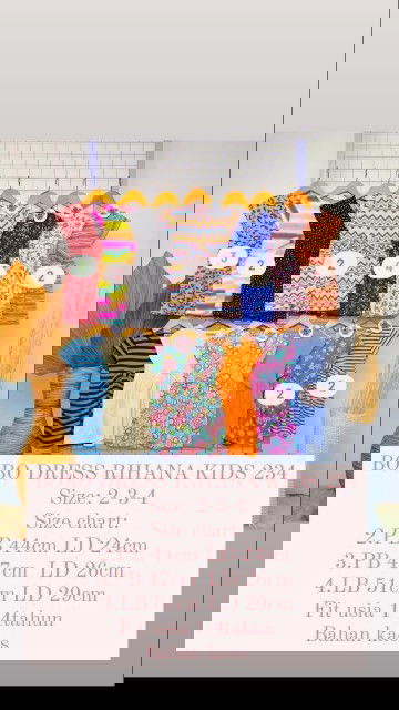 Dress cantik 6bulan-18bulan