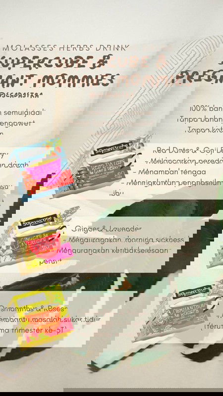 Supercube herbal drink