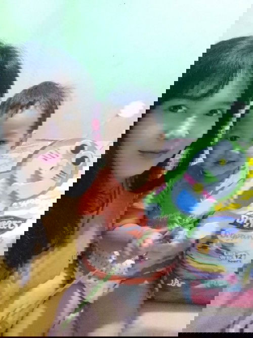 Si kecil aktif, tanpa worry