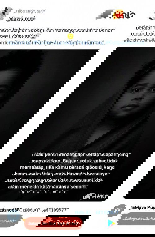 Ngebatin tinggal dirumah mertua