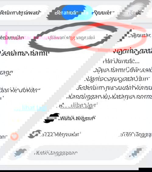 JANGAN UP POSTINGAN LAMA