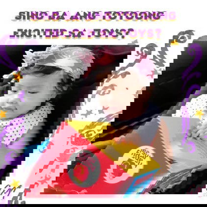 Sino ba ang totoong excited sa toys?