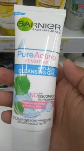 Cuci muka Garnier pure active