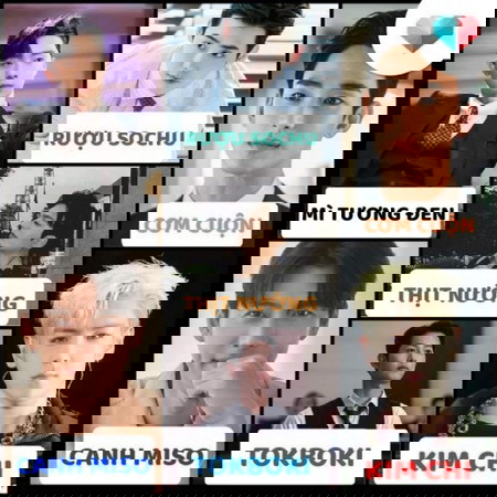 Thực đơn đã dọn lên!