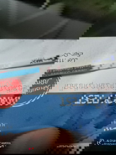 Saya tespack 24mei negatif cek lagi 6juni positif berapa usia kehamilan saya?