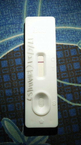 Salamm .. Nak tnyaa laa , kalau mcm nik positif kee negatif yee , sebab samar kat garisan tuu..