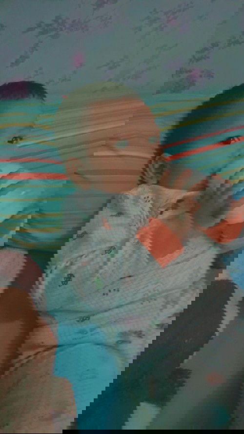 Belum bisa jalan haya merayap di pegangan