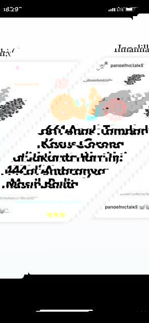 Hati" covid-19 pada balita