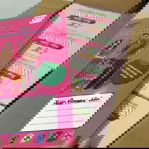 Kalau didaerah ibu buku ping dan biskut hamil gratis atau bayar?