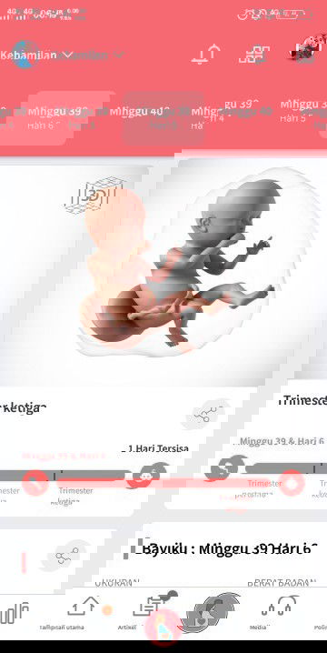 menunggu kehadirann mu malaikat kecil kuu😘