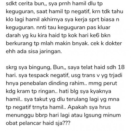 Bunda mohon solusinya