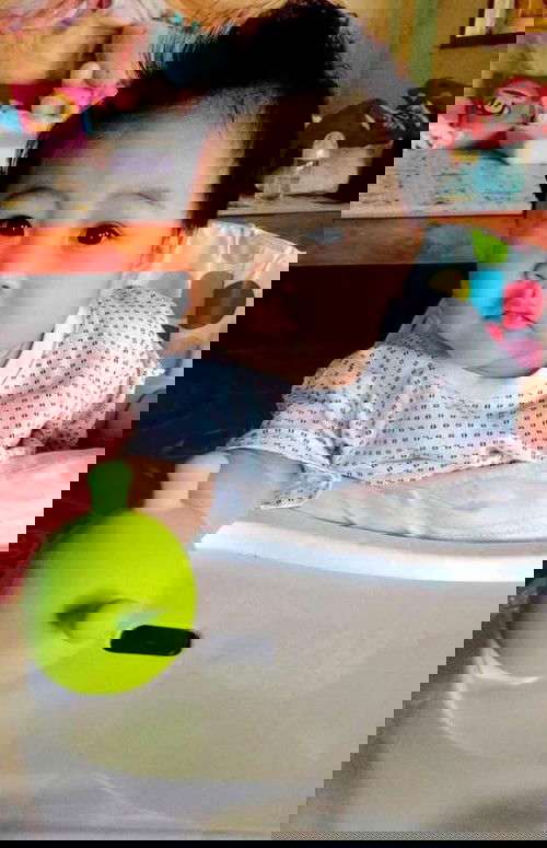 ข้าวมื้อแรกของหนู🍚🥰💕