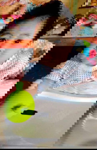 ข้าวมื้อแรกของหนู🍚🥰💕