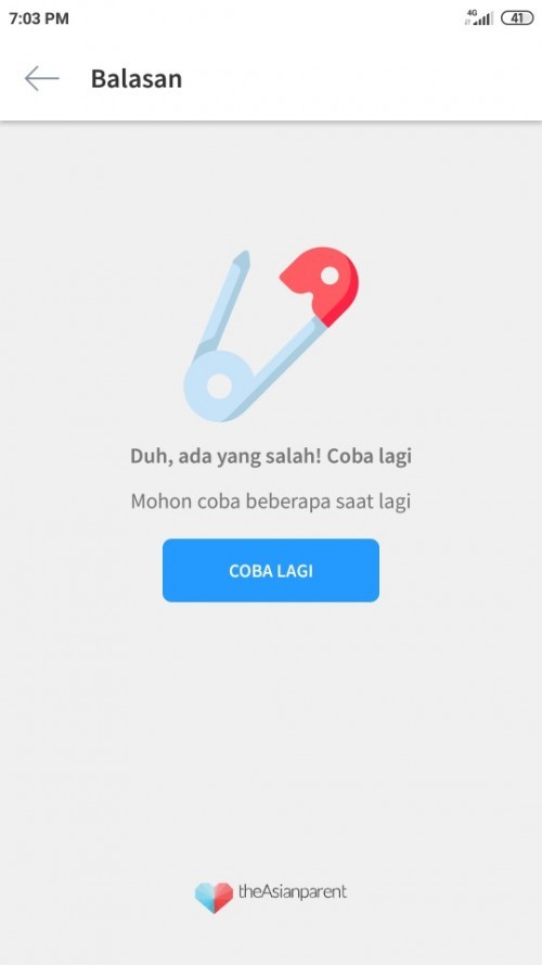 pemberitahuan tidak bisa dibuka