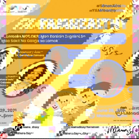 LAMOKS not OKS: Mga Paalala Tungkol Sa Mga Sakit na Galing sa Lamok