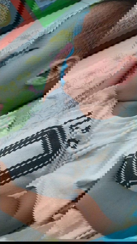 anak sedang sakit disaat sedang hamil besar