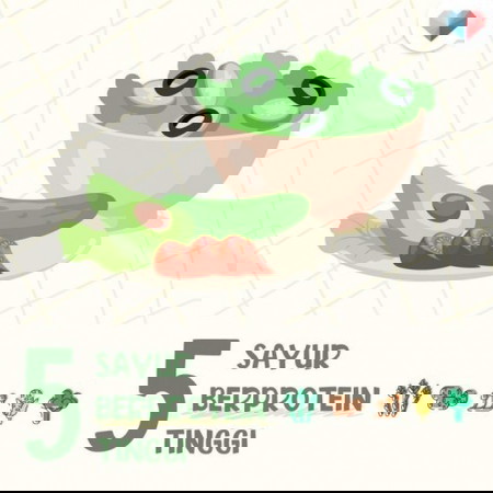 Protein tak cukup dalam badan? Alamak! Baca ni!