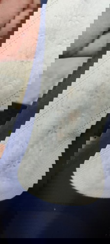 Blood stain after ie