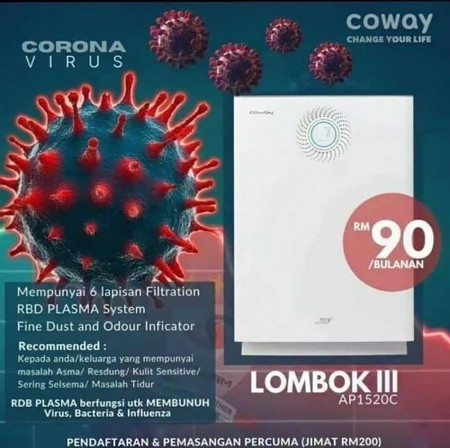 PENAPIS UDARA SERENDAH RM70