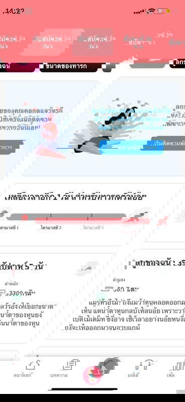 หนูแทบจะไม่ได้เกิดมิถุนาแล้วนะคะ หนูแทบจะเกิดกรกฎาคมแล้วลูก