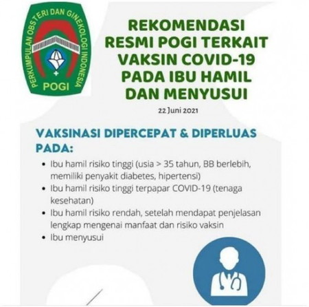 Sharing mengenai Vaksin Covid untuk bumil & Busui