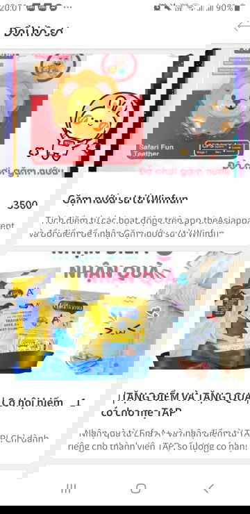 Món quà đầu tiên😥