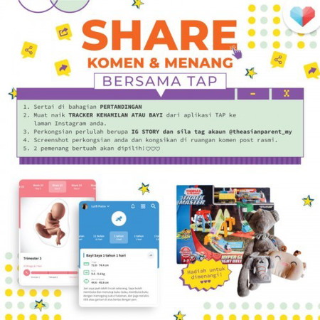 Share, Komen & Menang!