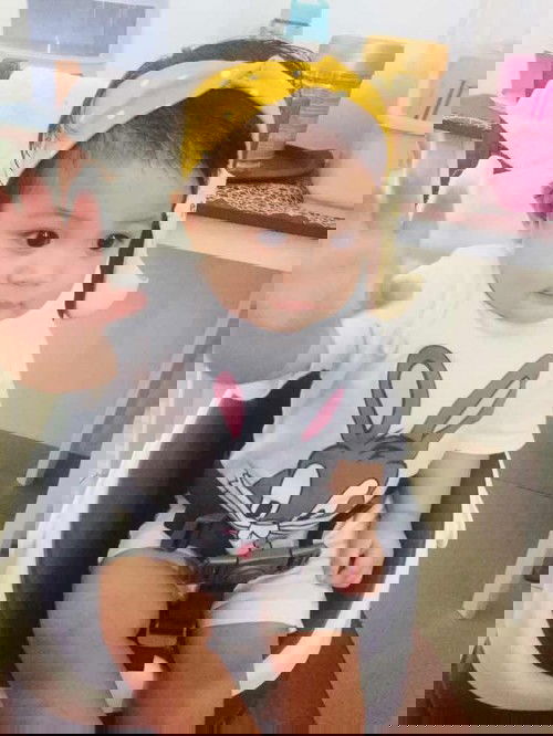 baby dah 12m 2m dah 3 week tolak nasi