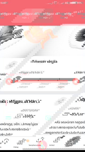 Minta Do'a nya supaya cepat melahirkan