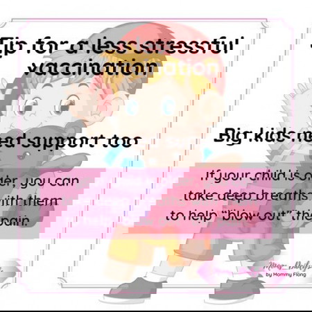 Bakuna Tips for Big Kids