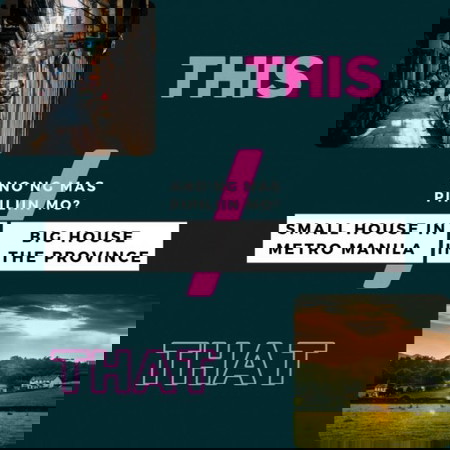 Ano'ng mas pipiliin mo?