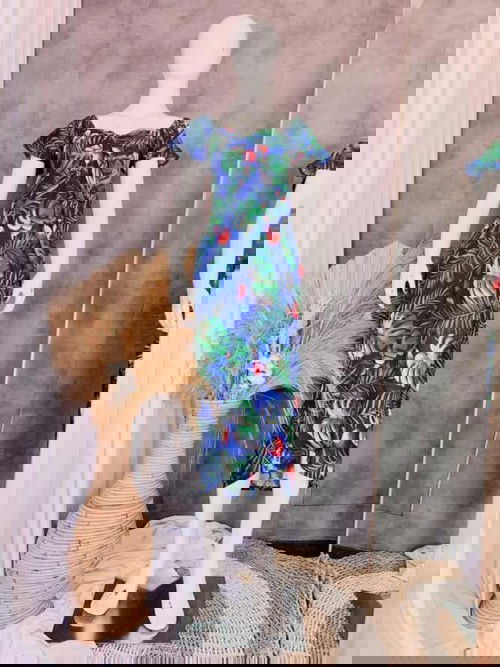 Daster gisel motif dipsi