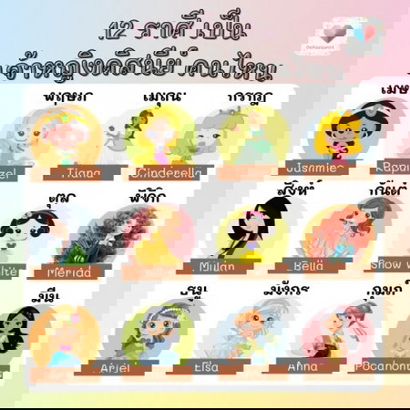 12 ราศี คุณเป็นเจ้าหญิงคนไหนเอ่ย? 👸