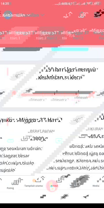 Nungguin gelombang cinta dari si dedeq.