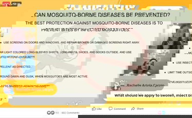 How to prevent mosquito bites