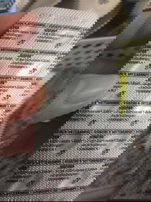 Hyoscine N-Butylbromide (Hiospan) 10mg