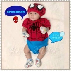 Jumper bayi set topi 0-12 bulan bun