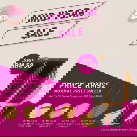 assalam..hai ibu2 semua ada tak yang nak order cc cream marykay,sekarang tengah ada promo best😍