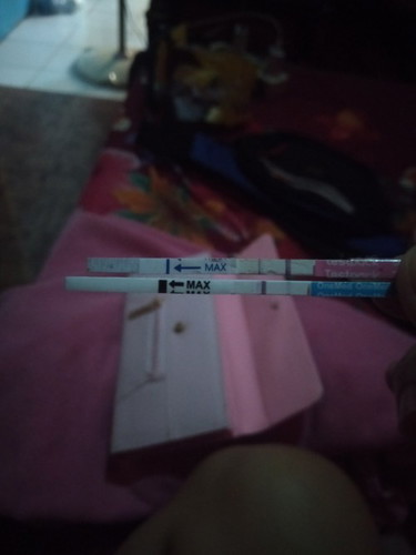 Bun mau nanya aku kan telat haid 10hari terus aku tespeck ko hasilnya samar yaa bun???