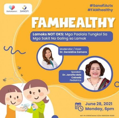 Prevention laban sa sakit na makukuha sa lamok