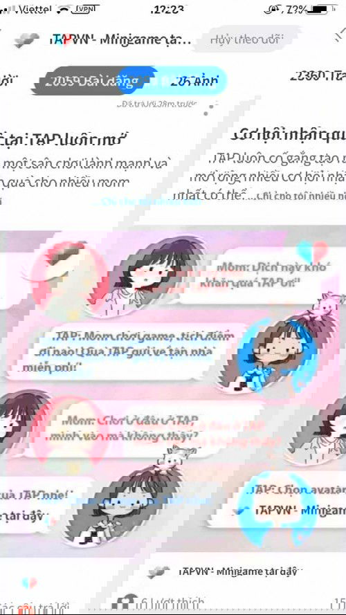 🌹 GÓC CHIA SẺ:     Alo — Alo
Mọi người ai vẫn ko xem đc hình trên App thì làm theo mình xem sao nhé !!!!😁😁