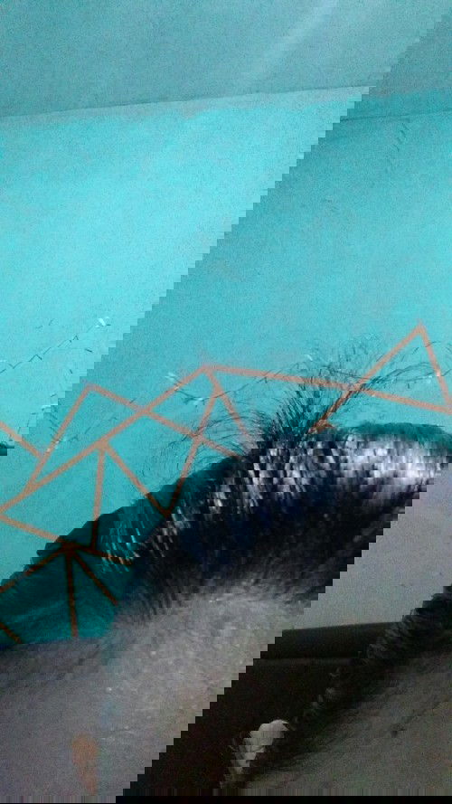 Rambut seperti ini setelah melahirkan dan menyusui